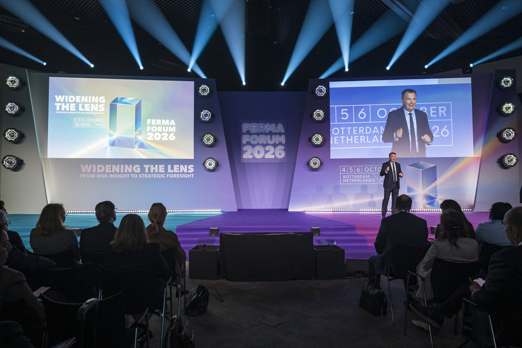FERMA Forum 2026 main stage, Rotterdam