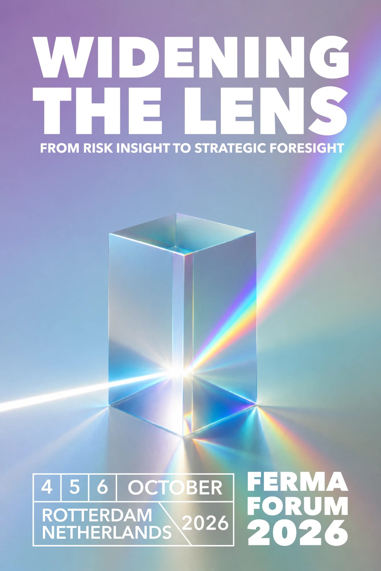 FERMA Forum 2026 poster with the photographic logo